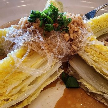Chef Tian's - Chinese Baby Cabbage with Garlic + Vermicelli - Chinese Near Me - Richmond, British Columbia