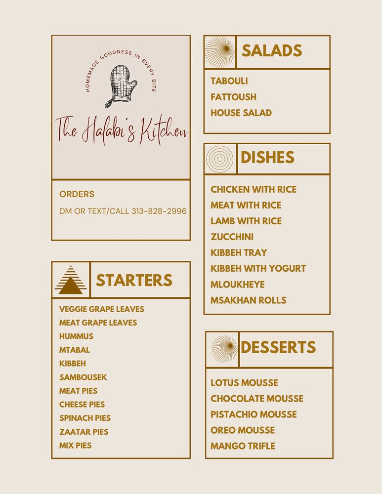The Halabis Kitchen Logo