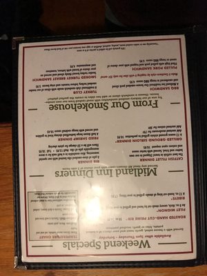 Menu photo 4 Midland Inn Murphysboro, IL