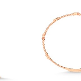 Rose gold and diamond bracelet to match my wedding jewelry