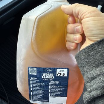 HTeaO - 6.49 a gallon for their world famous iced tea. Yes please! My fam's fav is the almond green. - Coffee & Tea Near Me - Pflugerville, Texas