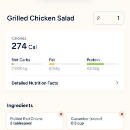 Arugula salad with grilled chicken Arugula salad with grilled chicken