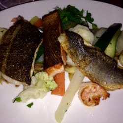 SeaSide - Pannfisch in Senfsoße.