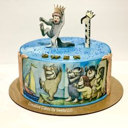 Creative Cakes by Sweta - Where the wild things are
