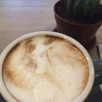 豆苗居 - Cappuccino with soy milk (unfortunately no self made almond milk today) ... - Gluten-Free Near Me - Hong Kong, HK