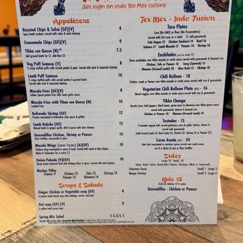 Nasha - Menu - Indian Near Me - Bee Cave, Texas