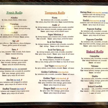 Maru Sushi - Menu - Japanese Near Me - Upland, California