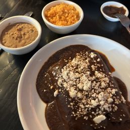 Mole Enchiladas