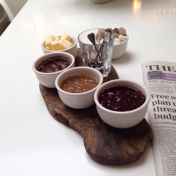 Ottolenghi Notting Hill - Jams and spreads at the table- had to buy some to take home! - Bakeries Near Me - London, XGL
