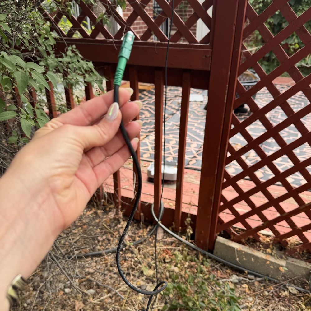 Colorado Premier Tree Care - Broken fiber, broken cable not shown, but there. - Tree Services Near Me Colorado Premier Tree Care - Broken fiber, broken cable not shown, but there. - Tree Services Near Me