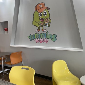 Boba Day - a yellow chair and a yellow table - Bubble Tea Near Me - Phoenix, Arizona
