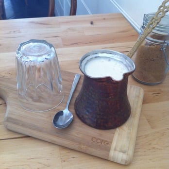 Pollen185 - Chai latte in a rustic jug! Very yum - Restaurants Near Me - Hyde Park, SA