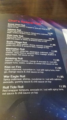 Menu photo 6 Sushi Village 280 Birmingham, AL Menu photo 6 Sushi Village 280 Birmingham, AL