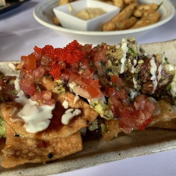 Hukilau Lanai - Poke Nachos - Seafood Near Me - Kapaa, Hawaii Hukilau Lanai - Poke Nachos - Seafood Near Me - Kapaa, Hawaii