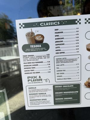 Menu photo 2 Sociology Coffee Bar Folsom, CA