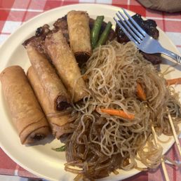 a plate of food a plate of food