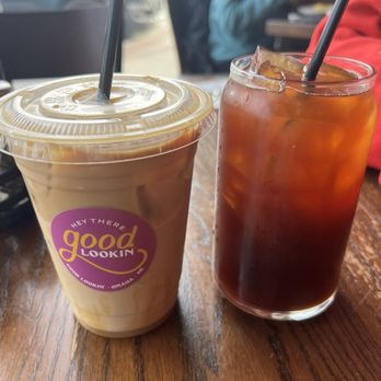 Good Lookin' - Latte and Iced Americano - Breakfast & Brunch Near Me - Omaha, Nebraska Good Lookin' - Latte and Iced Americano - Breakfast & Brunch Near Me - Omaha, Nebraska