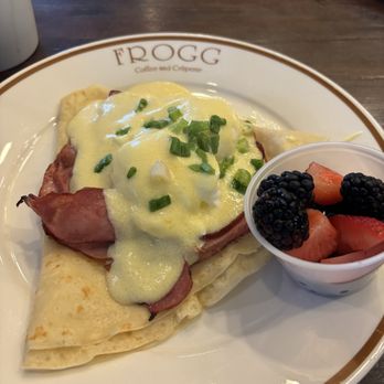 Frogg Coffee Bar & Creperie - Eggs Benedict Crepe - Creperies Near Me - Allen, Texas Frogg Coffee Bar & Creperie - Eggs Benedict Crepe - Creperies Near Me - Allen, Texas