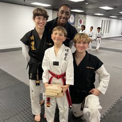 American Martial Arts Academy - Master Juliet, Instructor Ellis, Master Luke
