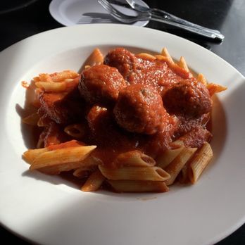 Bella Italia - Penne with meatballs. - Italian Near Me - Raleigh, North Carolina