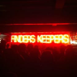 Finders Keepers - The most instagrammed neon sign in Metro Manila