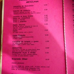 Las Cazuelitas Mexicanas - Carta