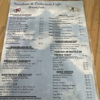Sunshine & Tailwinds Cafe - American Near Me - North Las Vegas, Nevada