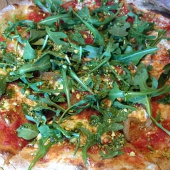 Fire + Wine - Burrata and pistachio pizza - Tapas/Small Plates Near Me - Glen Ellyn, Illinois