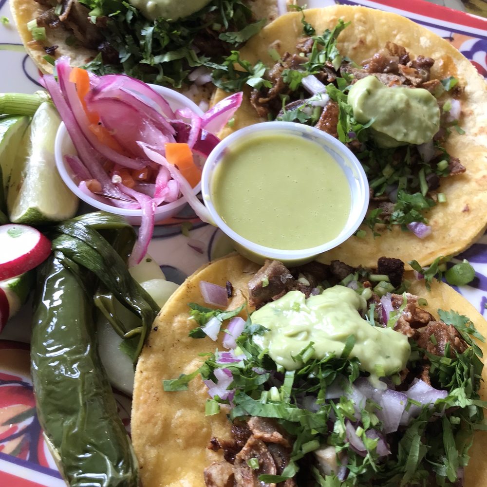 El Mexicano By La Parilla - Tacos de Tripa (Chitterlings) -- super terrific! - Mexican Near Me - Hamilton Twp, New Jersey