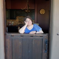 Rincon Creek Ranch - I love this split door. Great if you want fresh air in.