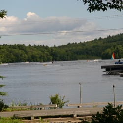 Lakeside Estates Bed & Breakfast - View from the porch of the Boathouse.