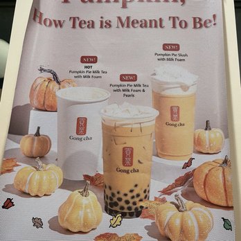 Gong Cha - fall is here! - Bubble Tea Near Me - Malden, Massachusetts Gong Cha - fall is here! - Bubble Tea Near Me - Malden, Massachusetts