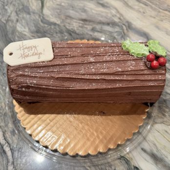 Wegmans - Yule Log - $24. It was all chocolate and just ok. - Grocery Near Me - Princeton, New Jersey Wegmans - Yule Log - $24. It was all chocolate and just ok. - Grocery Near Me - Princeton, New Jersey