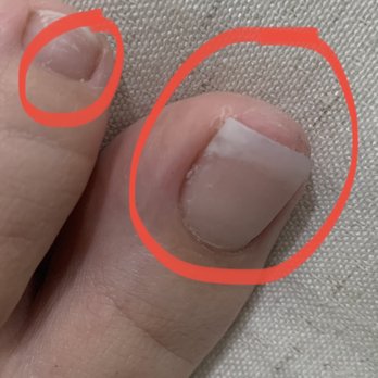 The Hand & Foot Spa Nails - Completely missed proper cuticle/skin trimming and clean-up.... - Waxing Near Me - Orlando, Florida The Hand & Foot Spa Nails - Completely missed proper cuticle/skin trimming and clean-up.... - Waxing Near Me - Orlando, Florida