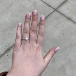 Dip powder + tips