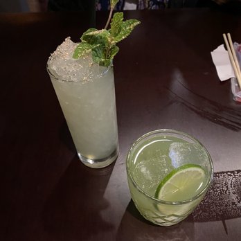 Strange Beast - The Chartreuse Swizzle and Beast-side - Cocktail Bars Near Me - Ventura, California