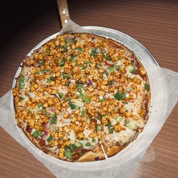 Fun Pizza Kitchen - Achari Paneer Pizza - Italian Near Me - The Colony, Texas