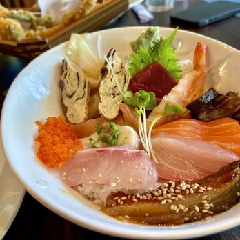 Kiku Sushi & Vegetarian - Chirashi (downgraded from October 2023) :( - Sushi Bars Near Me - Lafayette, California Kiku Sushi & Vegetarian - Chirashi (downgraded from October 2023) :( - Sushi Bars Near Me - Lafayette, California