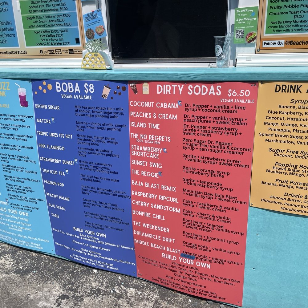 Beaches & Cream - Juice Bars & Smoothies Near Me - West Dennis, Massachusetts