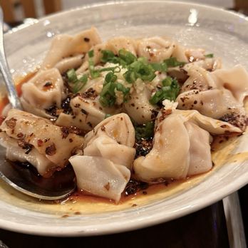 Mount & Bao - Pork wontons in chili sauce - Dim Sum Near Me - Lynnwood, Washington Mount & Bao - Pork wontons in chili sauce - Dim Sum Near Me - Lynnwood, Washington