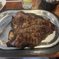 Torino's Greek & Italian Restaurant - Porterhouse medium rare. Perfection.
