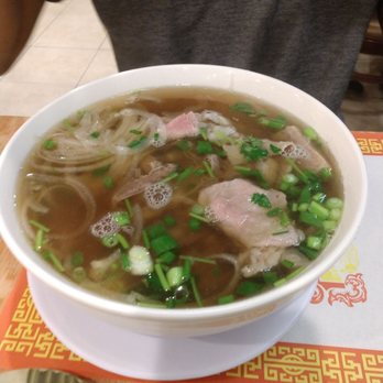 Hoa Binh Restaurant - Pho special, good to start but died of thirst after from the msg - Vietnamese Near Me - Garden Grove, California