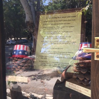 The Trails - 10 facts about pinecones!! in this cute cabinet. so much lov - Cafes Near Me - Los Angeles, California