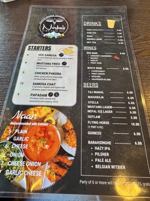 Menu photo 2 Norbu’s Himalayan Hut Manitou Springs, CO