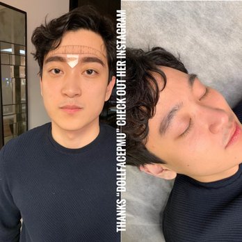Dollface Permanent Makeup - before and pre-drawing . Before we start the tattooing - Permanent Makeup Near Me - Lake Forest, California Dollface Permanent Makeup - before and pre-drawing . Before we start the tattooing - Permanent Makeup Near Me - Lake Forest, California