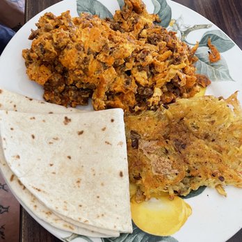 Placitas Cafe - Chorizo plate - Breakfast & Brunch Near Me - Placitas, New Mexico