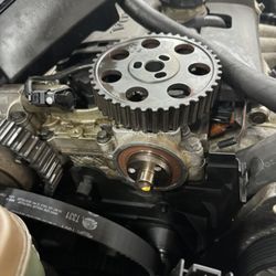 Timing belts wear out and oil leaks happen, but we've got you covered. Don't cuss, call us!