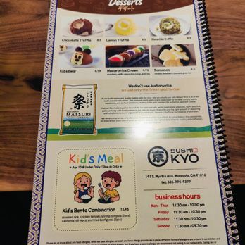 Sushi Kyo - Japanese Near Me - Monrovia, California Sushi Kyo - Japanese Near Me - Monrovia, California
