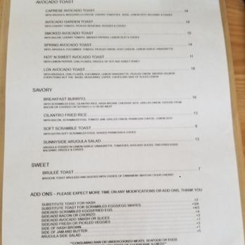 KIT Coffee - Menu - Coffee & Tea Near Me - Newport Beach, California