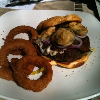 Tribeca Tavern - Blue Devil burger - American Near Me - Cary, North Carolina Tribeca Tavern - Blue Devil burger - American Near Me - Cary, North Carolina